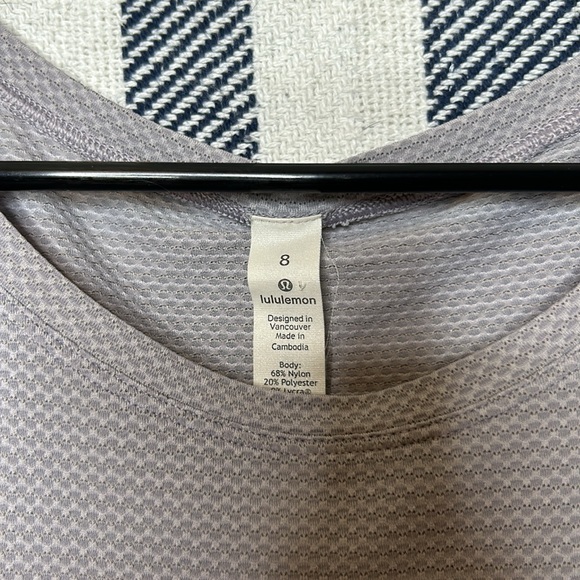 Lululemon Open Up Tie Back Tee - Picture 7 of 9